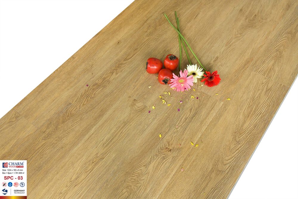 Mã màu sàn Charm Wood SPC - mẫu 3