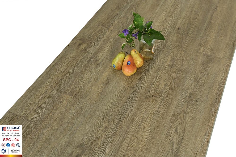 Mã màu sàn Charm Wood SPC - mẫu 4