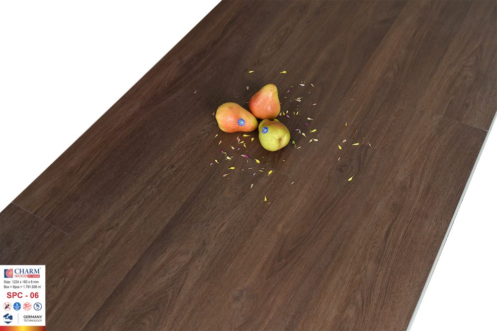 Mã màu sàn Charm Wood SPC - mẫu 6